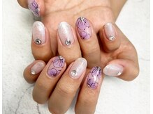 ミユビ(m-Ub)/パープルお花