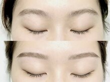 ソプラ 京都駅前店(sopra)/アーチ眉から平行眉