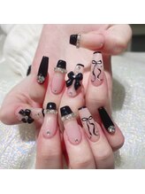 クイーンズビューティーサロン 新宿本店(Queen's beauty salon)/チップ長さだしやり放題