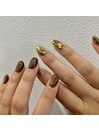 秋のニュアンスネイル