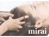 【頭の怠さを感じる方へ】～炭酸ドライヘッドスパ40分　￥5,900