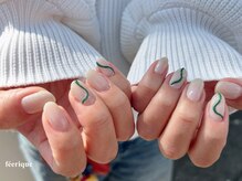 フェリークネイル(feerique nail)/夏ネイル/シンプルネイル/圓山