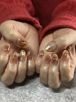 ユティル(Utile)/ニュアンスネイル¥9000