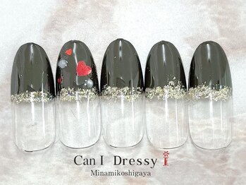 キャンアイドレッシー 南越谷店(Can I Dressy)/ハートホロネイル