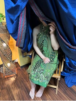 トークセン ビハーラ/タイのよもぎ蒸しはハーブテント