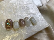 ネイルサロン ティディ(TIDY)/夏秋ニュアンスネイル