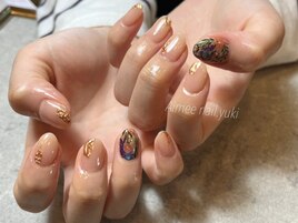 夏♪ボタニカル柄