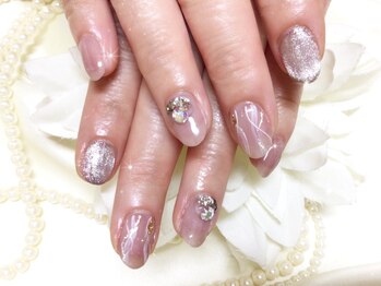 ウィズ フェリーク/キラキラストーンネイル