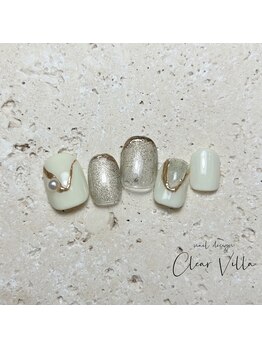 ネイルサロンクリアヴィラ(nail salon clear villa)/Design nuance¥9990