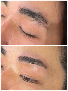 男前サロン/メンズ眉毛