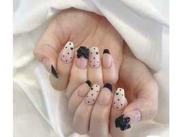 人気ワンホンネイル