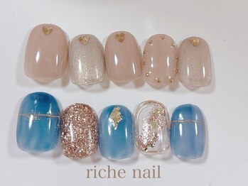 リッシュネイル 新百合ヶ丘店(riche nail)/トレンドデザインコース
