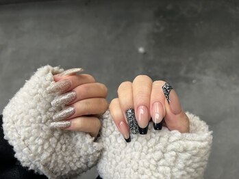 ネイルモア 藤が丘店(nail mor.)/ツイードネイル