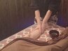 【睡眠改善】リンパマッサージ60分＋ヘッドマッサージ10分￥6,320♪（男性）