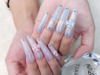 ティアラネイル(TIARA NAIL)/スカルプベース自由¥13000