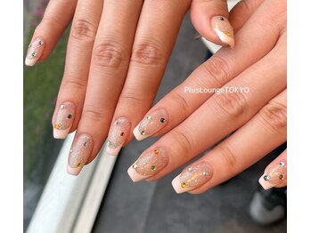 プルースラウンジ トウキョウ(Plus Lounge TOKYO)/カラフルストーン×フレンチ♪