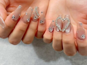 シンシア(sincere)の写真/【コンテスト優勝&認定講師】の実力派ネイリストが担当♪360度完璧なフォルムを追求《長さ出し1本￥660～》