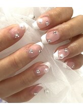 エムワイエスドットネイル(mys.nail)/ウエディングネイル