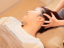 キャトルポワン フェイシャルアンドバストケア 恵比寿(Quatre Point)の雰囲気（脳疲労ケアで心まで軽く　極上ヘッド時間）