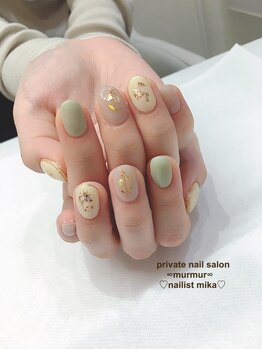 プライベート ネイルサロン マーマ(murmur)/トレンドカラーネイル