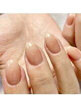 キイコネイル(kiiko.nail)/大人可愛い色っぽ桃ネイル