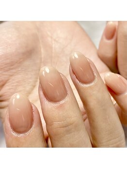 キイコネイル(kiiko.nail)/大人可愛い色っぽ桃ネイル