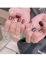 ビューティームーン(beauty moon)/ボルドー2カラーでアシメ