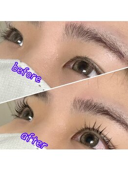 あとりえティンカーベル/まつげの向きを整えパッチリに♪