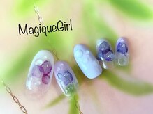 マジックガール 津田沼店(MagiqueGirl)/【紫陽花ネイル】