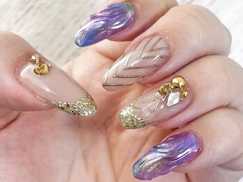 エスニックネイル 8800円