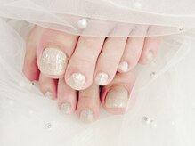 ネイルサロン ジェイ(Nail Salon J)/ラメンワンカラーネイル