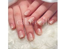 カルム 和(calme)の雰囲気（ちゅるんと透明感のある上品なグラデーションネイル）