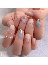 ラルム ネイル サロン(LARME NAIL SALON)/うるうるうねうねミラー