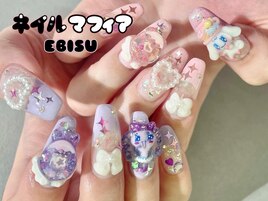 流行りのたまごっちネイル！