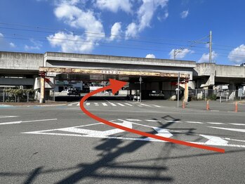 エイムシークレットベース(AIM SECRET BASE)/駐車場経路2