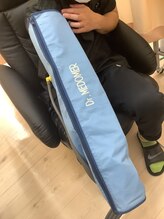 おなが浦添当山整体院/空気圧器具(腕専用)で血行促進！