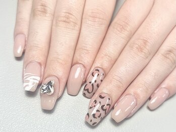 プロモート 岡山城下店(Promote)/レオパードネイル【岡山】