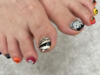 ドット シー 神戸三宮(dot c)/★フットハロウィンアート★