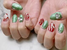 ネイル ファンシーファング(nail_fancy_fang)/クリスマスネイル