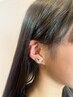 【オシャレと健康を同時に♪】耳つぼジュエリー　12粒まで　￥3000