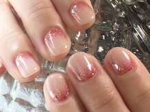 ネイル サロン コービーズ(nail salon COBES)/逆グラデーションネイル☆