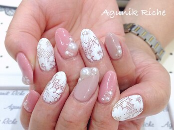 アグニークリッシェ(Agunik Riche)/【レースネイル】