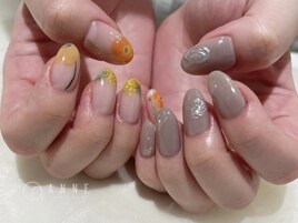 【パラジェル】春のお花ネイル