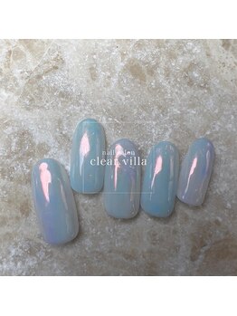 ネイルサロンクリアヴィラ(nail salon clear villa)/simple designコース￥7990