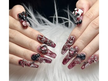 アミネイル 中野(Ami Nail)/ワンホンガーリーネイル