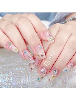 クイーンズビューティーサロン 歌舞伎町店(Queen's beauty salon)/チップ長さ出し10本やり放題