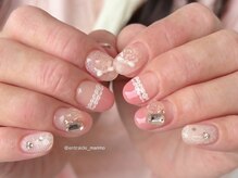 アントレッド(entraide)/大人気ガーリーネイル