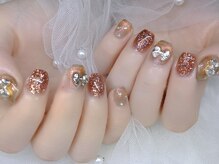 ビルドアップビューティー(Build Up Beauty)/秋のマグネットネイル