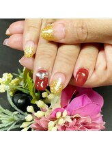 リマ(Lima)/秋のラメグラデーション