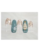 フェリーチェ(nail salon＆school felice)/クリスマス　￥7590